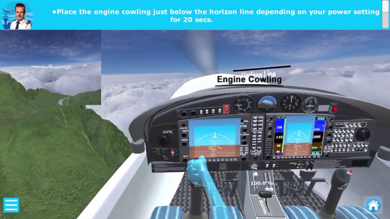 Pilot adaptive training simulator