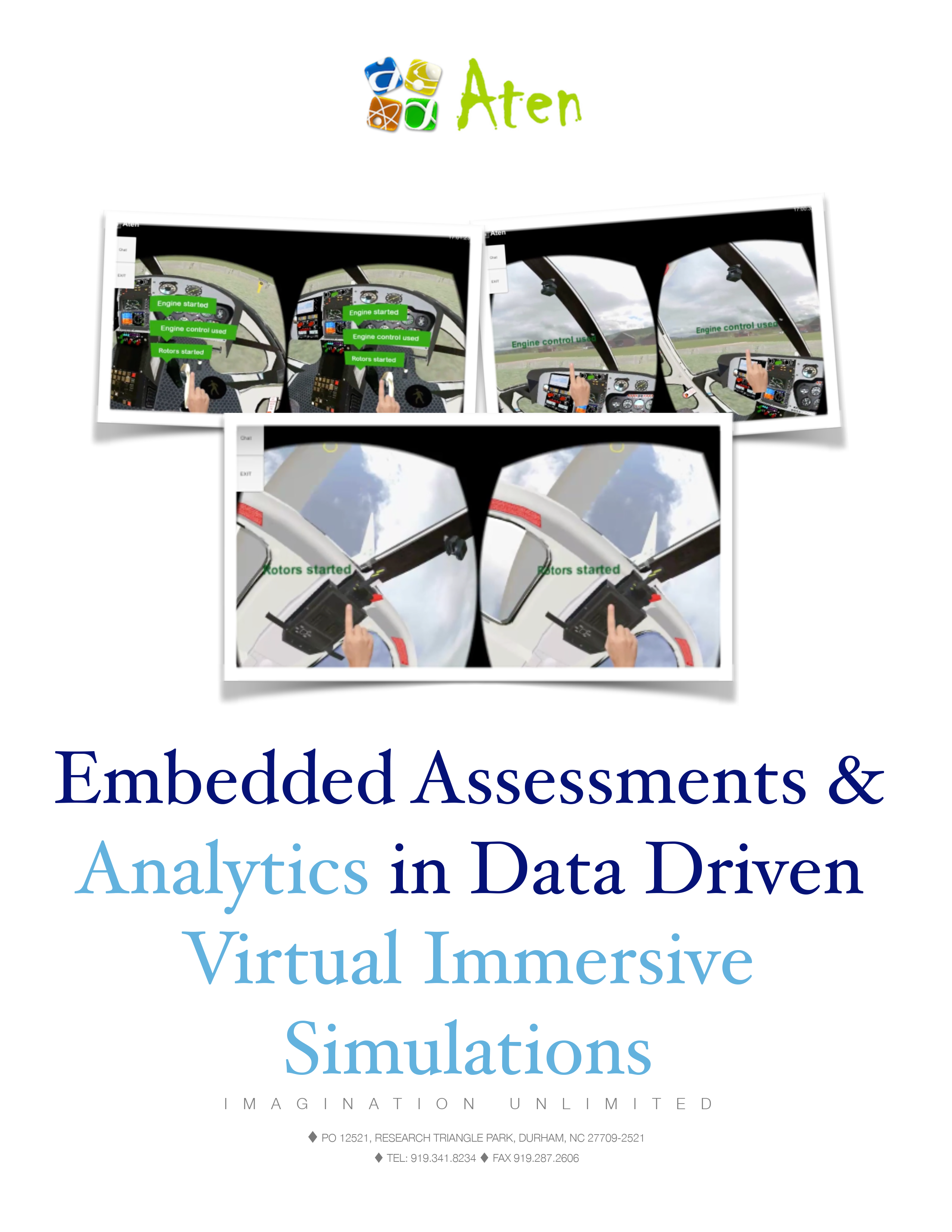 Embedded Assessments & AI Analytics in Data Driven Virtual Immersive Simulations